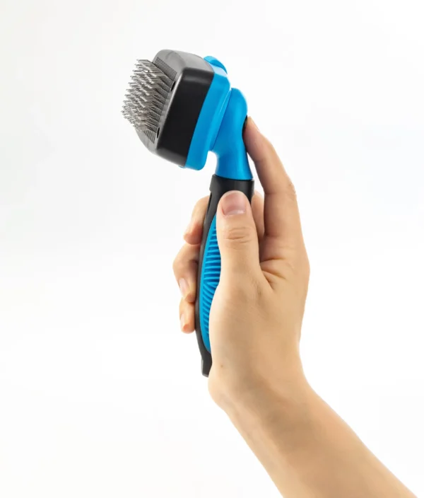 Pet Marshalls Self-Cleaning Slicker Brush | The Perfect Tool for Shedding and Grooming Your Dogs & Cats