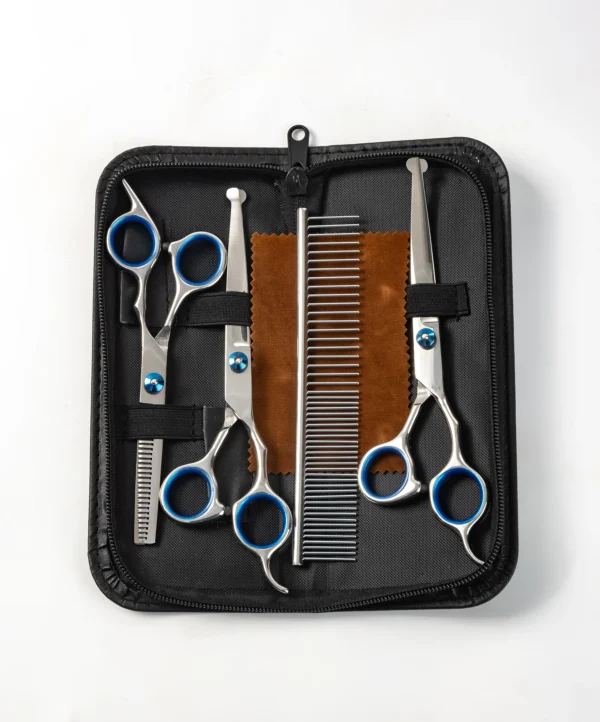 Pet Marshalls 5-1 Premium Grooming Scissors kit | Sharp, Safe, and Ergonomic - Image 2